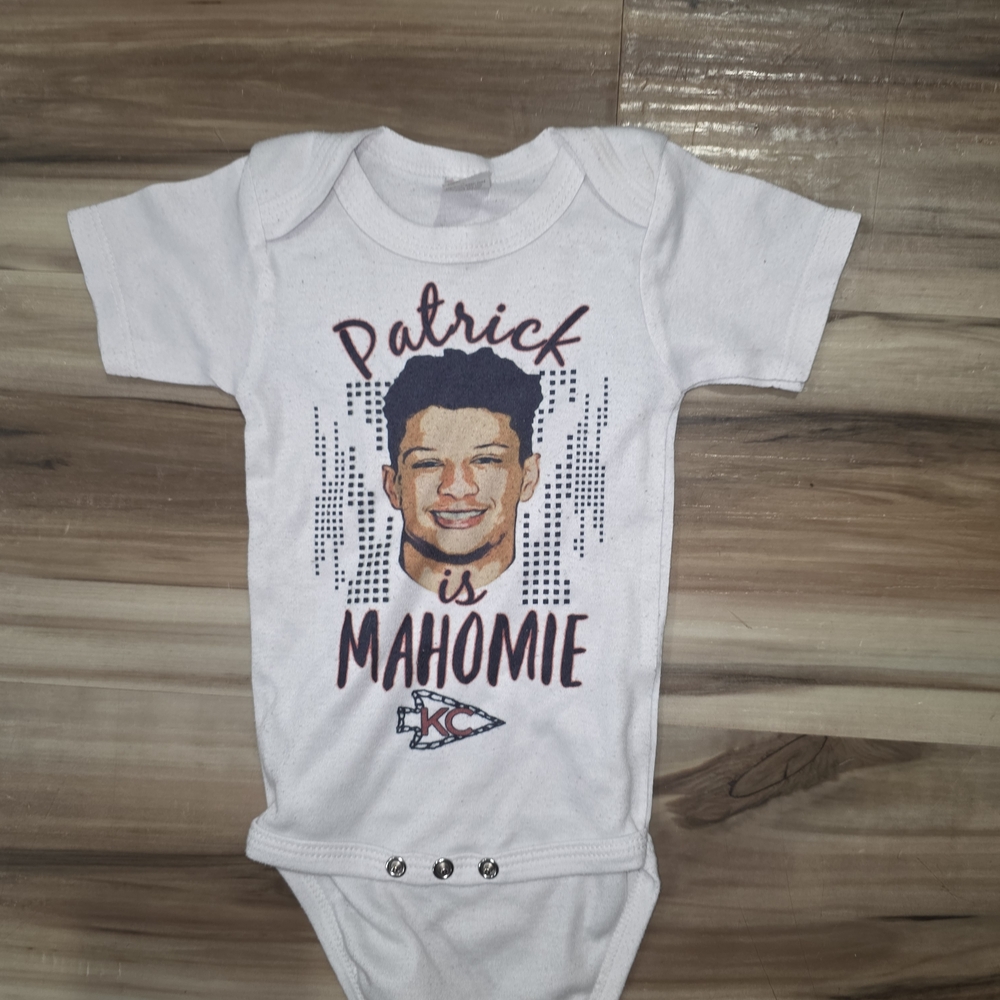 White Graphic Kids One Piece